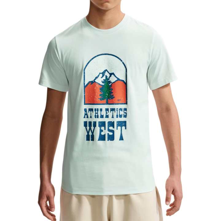 Nike Nike Sportswear T Shirts Men's Peak White Crew Neck