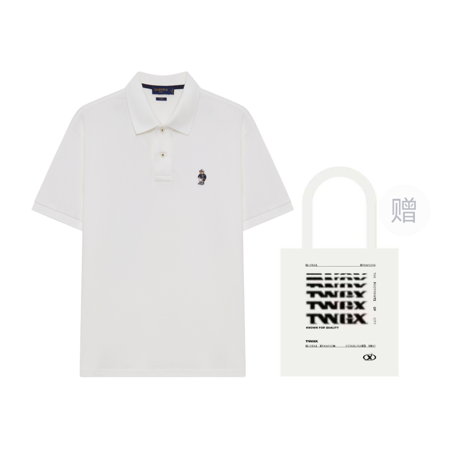 Teenie Weenie Men Cooling Collection Polo Shirt Unisex