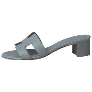 HERMES Oasis Slide Slippers Women's Blue