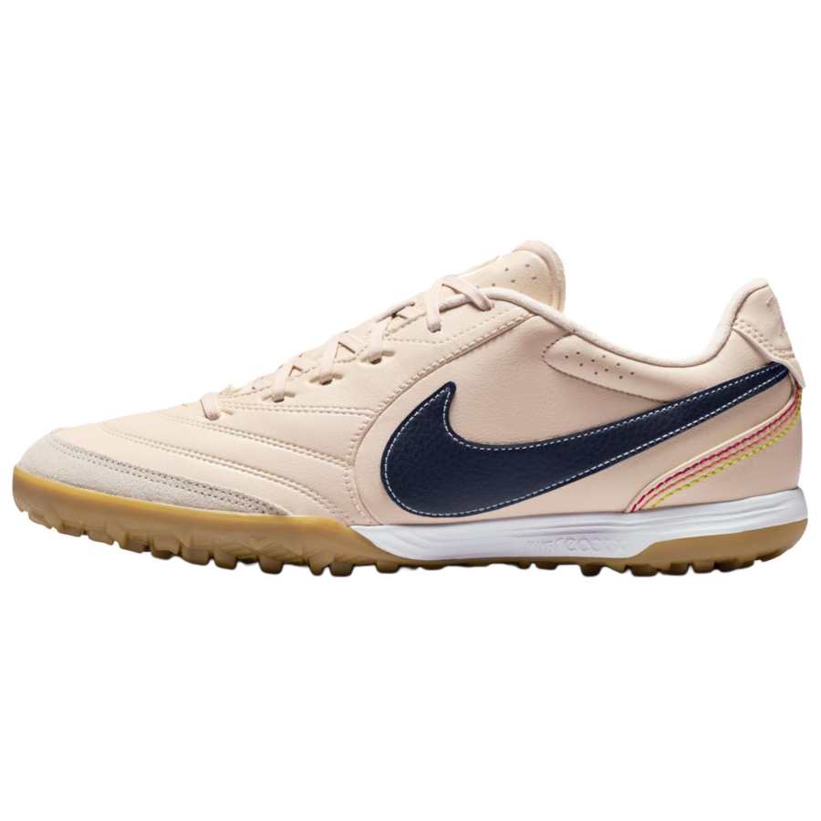 Nike Nike Tiempo Ligera Soccer Shoes Unisex Beige Blue