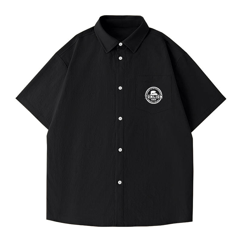 Tonlion Tonlion Shirts Unisex Lapel Thin Other