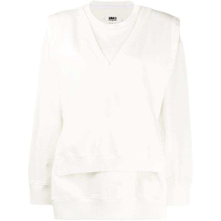 MM6 Maison Margiela Sweatshirt Women's White