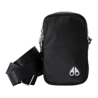 Moose Knuckles Nylon Crossbody Bags Unisex Black