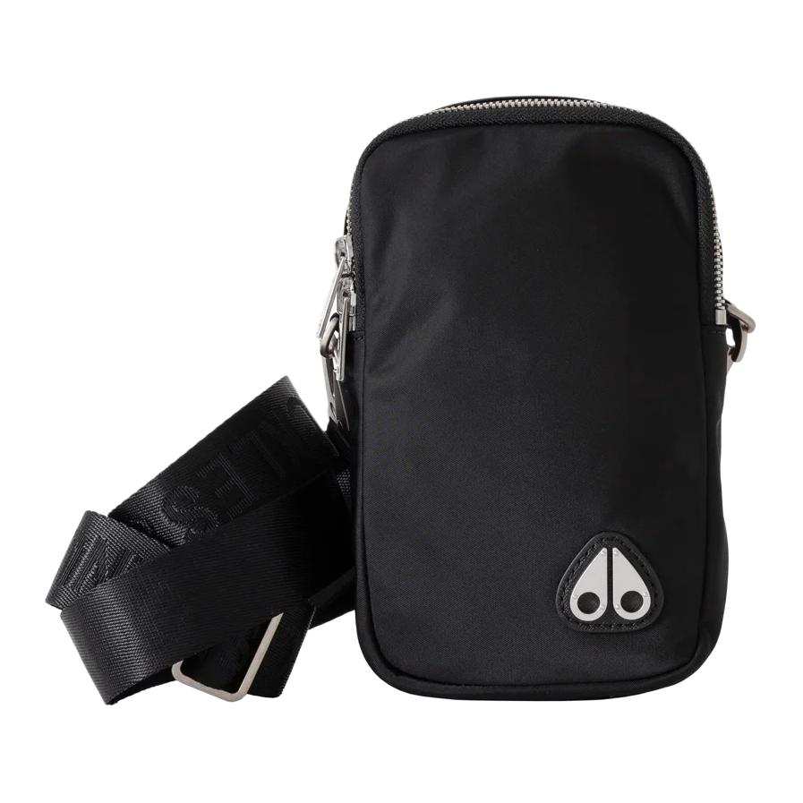 Moose Knuckles Nylon Crossbody Bags Unisex Black