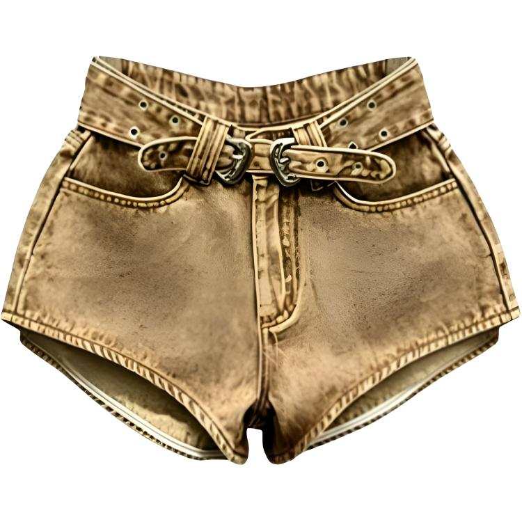 DUSHE DUSHE Denim Shorts Women's Moderate A Line