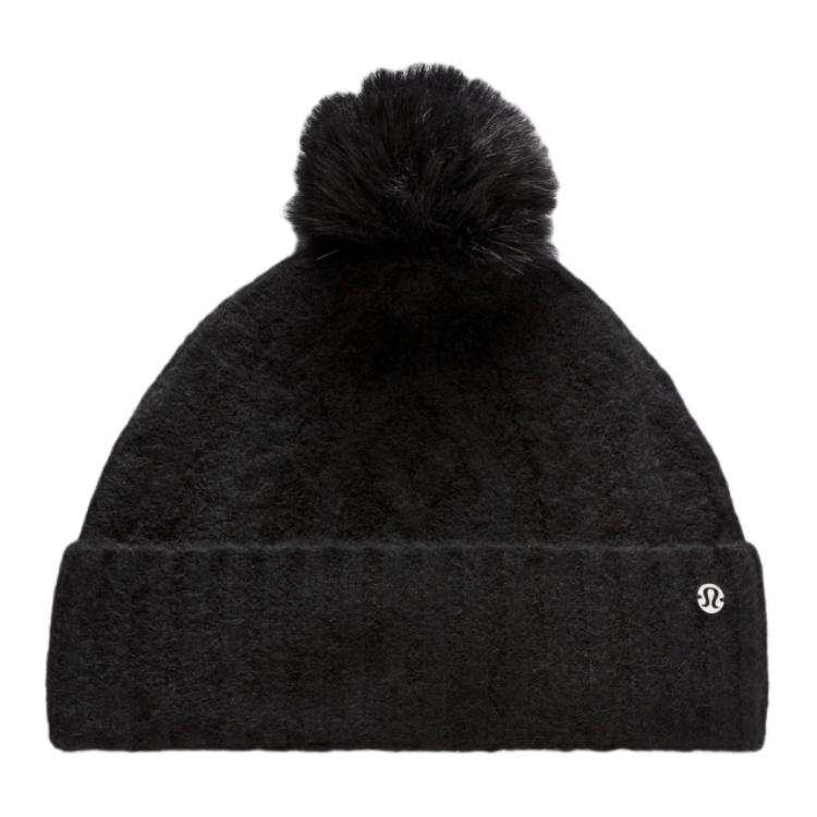 Lululemon Lululemon Polyester Beanies Unisex Black