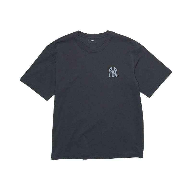 MLB MLB T Shirts Unisex Black Crew Neck Moderate