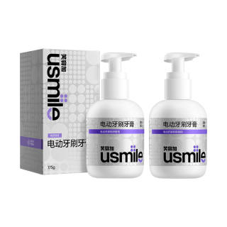 Usmile Soundwave Companion For Dental Cleaning Toothpastes Cleaning Periodontal Care 175g/175g*2
