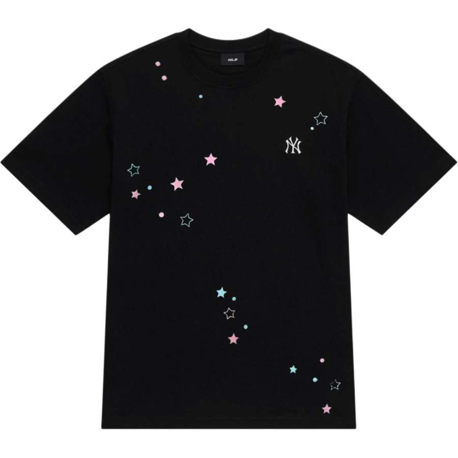 MLB MLB T Shirts Unisex Black Crew Neck