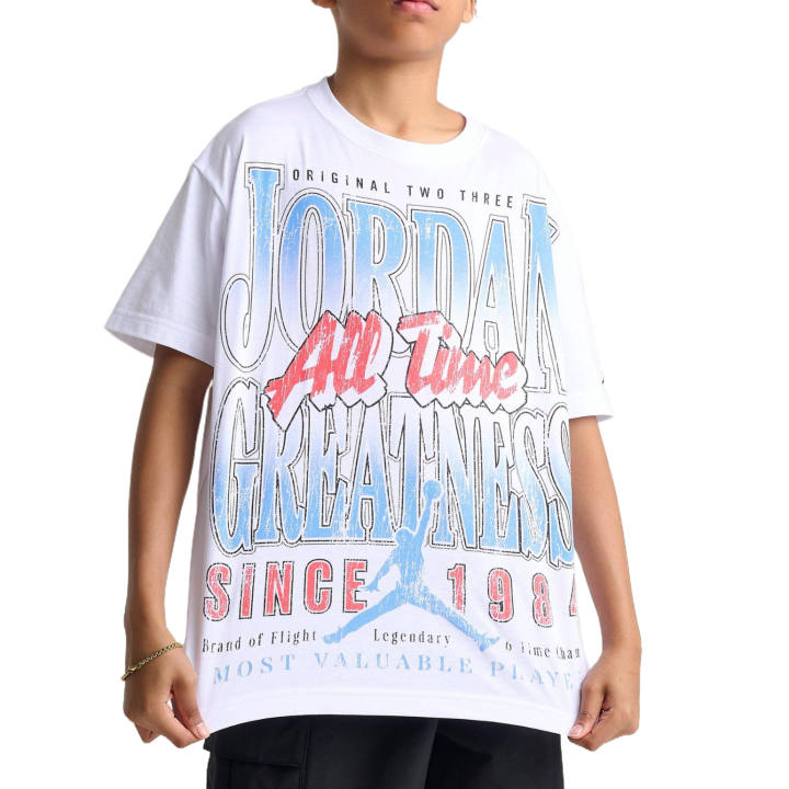 Jordan Jordan Kids T Shirts Crew Neck Moderate