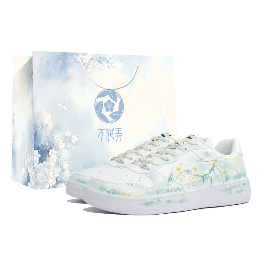 Li-Ning Li Ning Floating Boat Abrasion Resistant Slip Resistant Cushioning Low top Skateboard Shoes Unisex