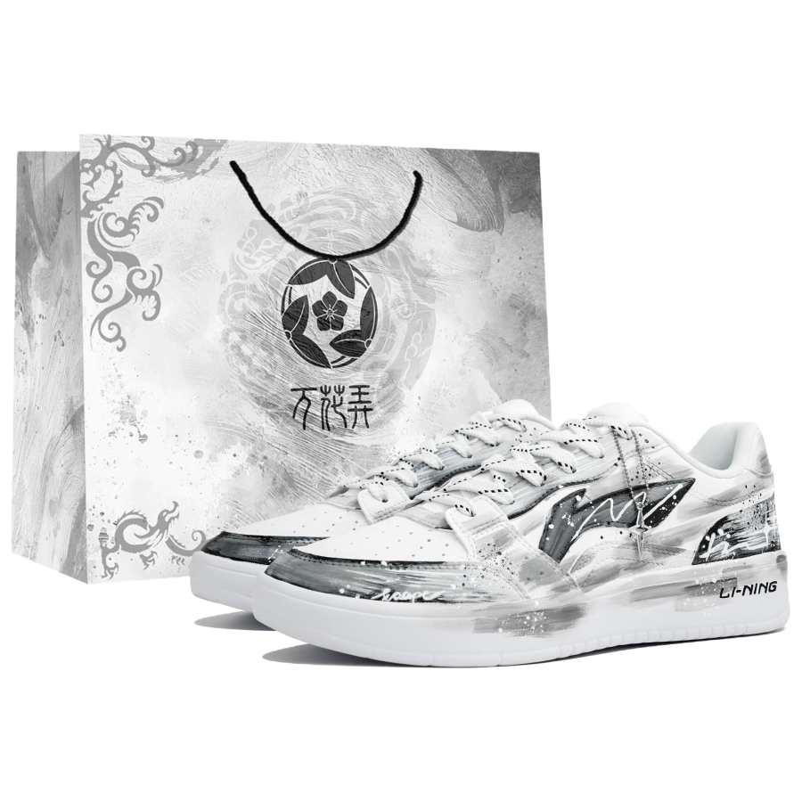 Li-Ning Li Ning Sycee Kaleidoscope, Midnight Sun, Shopping Bag Slip Resistant Cushioning Abrasion Resistant Low top