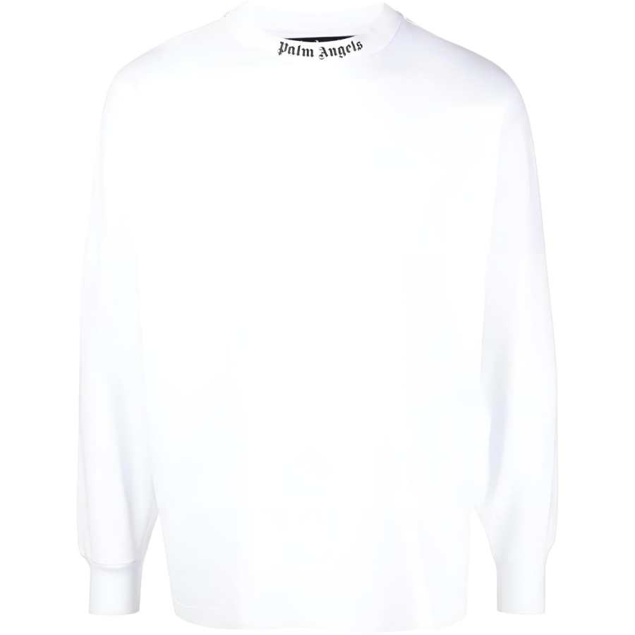 PALM ANGELS Classic Longsleeve Logo T shirt