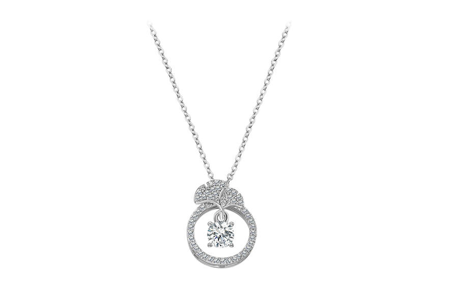 Disney Synthetic Cubic Zirconia Brass Necklaces Women's