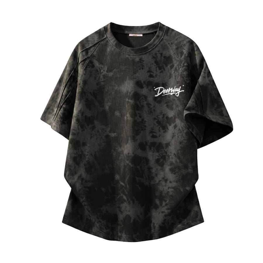 DEERWAY T Shirts Unisex Crew Neck Moderate Straight Fit