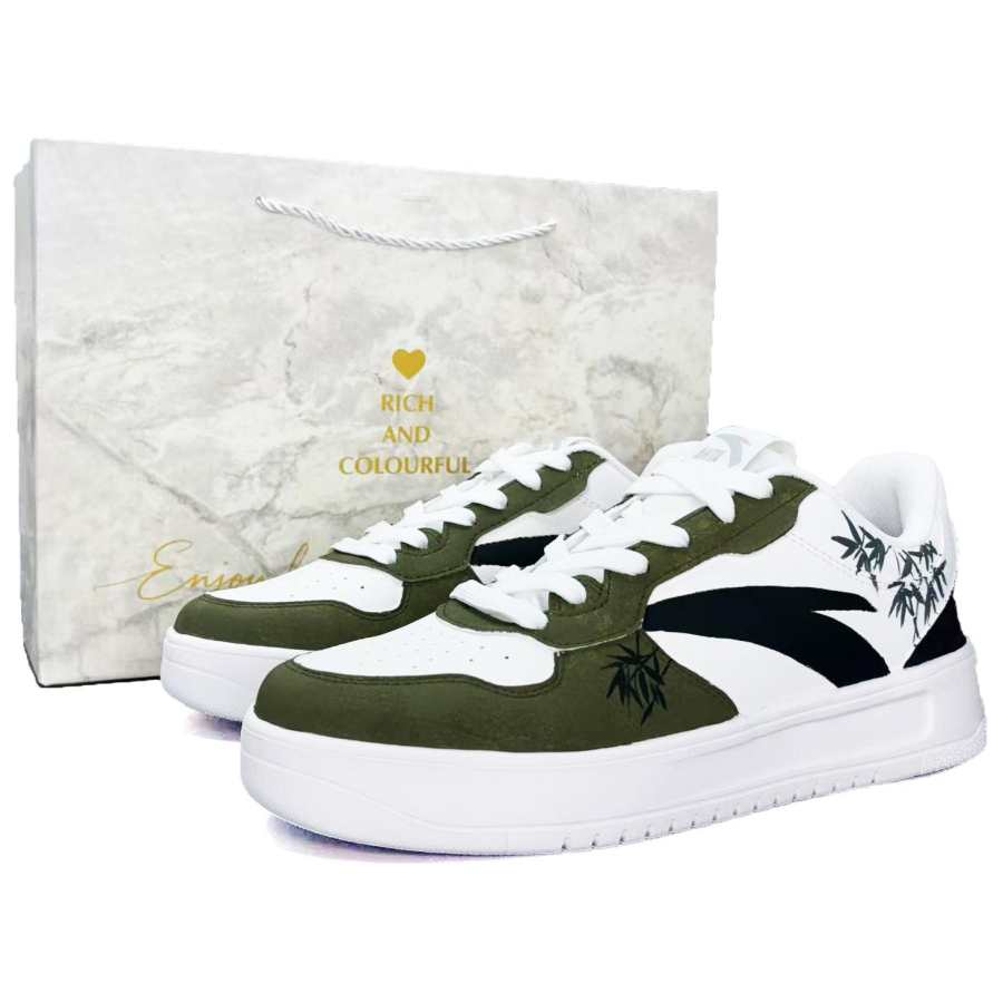 Anta Easy Abrasion Resistant Lightweight Low top Skateboard Shoes Unisex