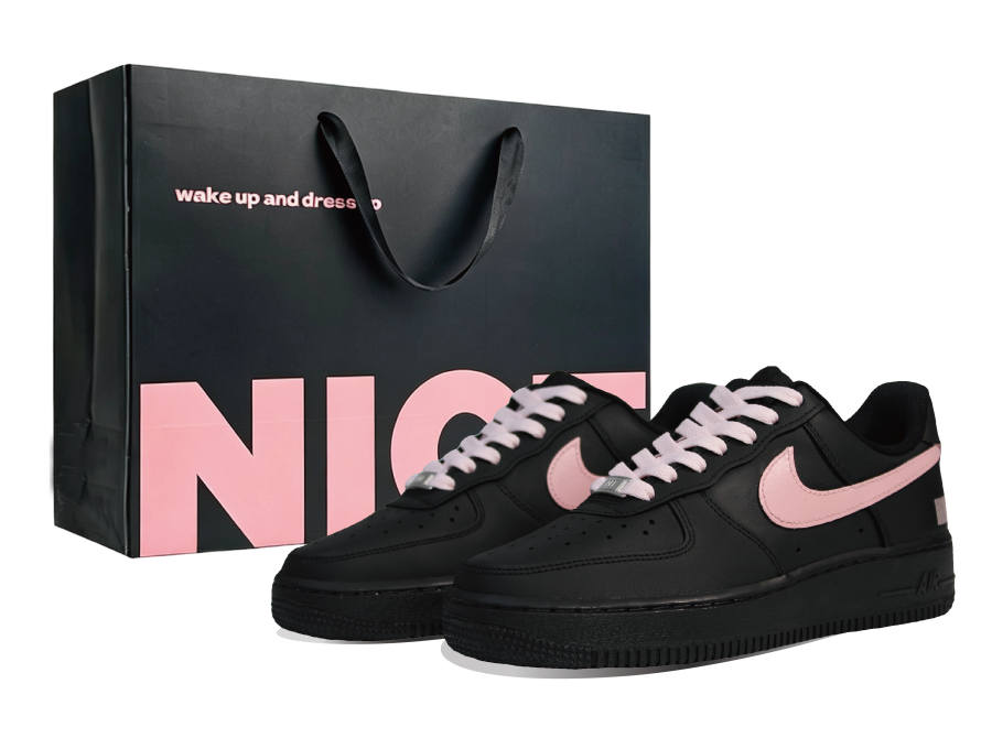 Nike Nike Air Force 1 Sweet Secret Love, Wild Culture Cushioning Abrasion Resistant Low top Skateboard Shoes Unisex