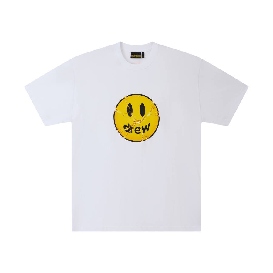 Drew house T Shirts Unisex Crew Neck Moderate Heavyweight