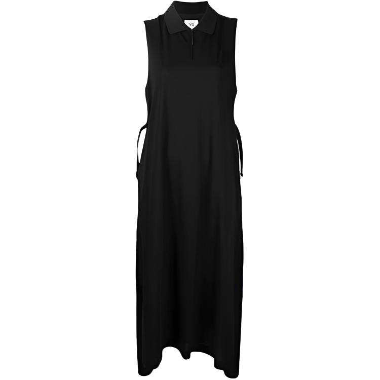 Y-3 Y 3 Lapel Sleeveless Dress Women's