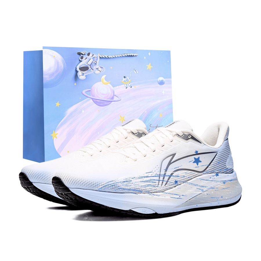 Li-Ning Li Ning Red Hare 9 Cushioning Lightweight Rebound Low top Physical Fitness Test & Exam Racing Running Shoes Unisex