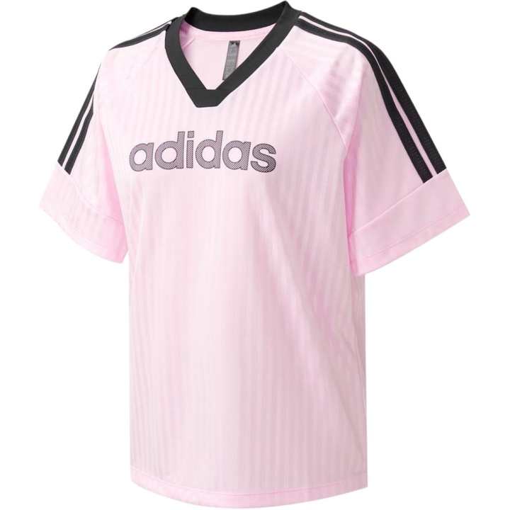 Adidas Adidas T Shirts Women's Pink V Neck Moderate