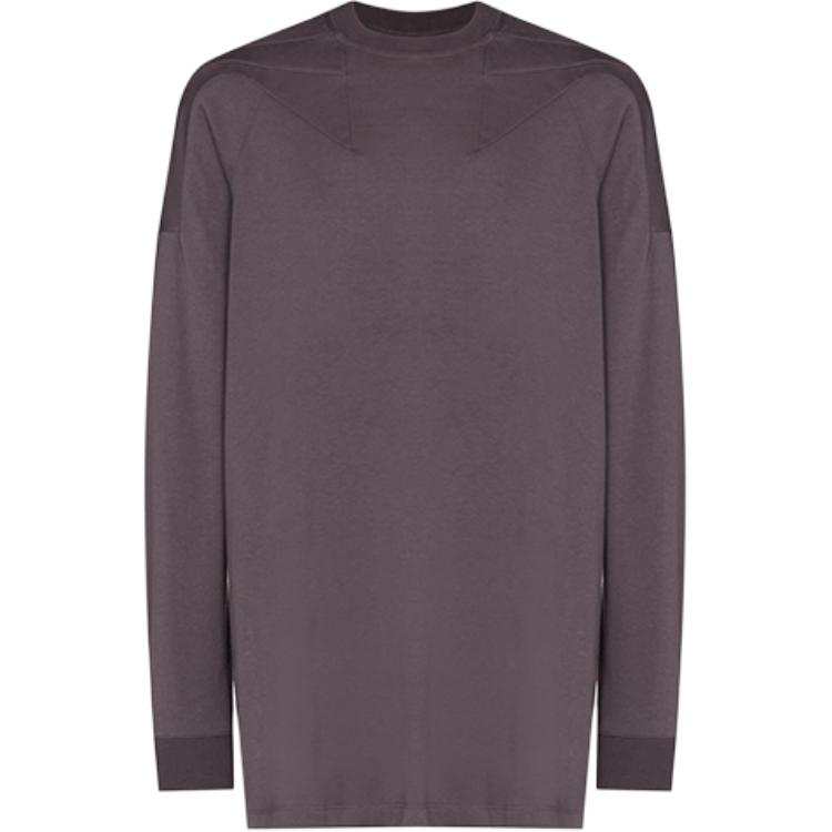 RICK OWENS T Shirts Men's Coffee Crew Neck Moderate Straight Fit