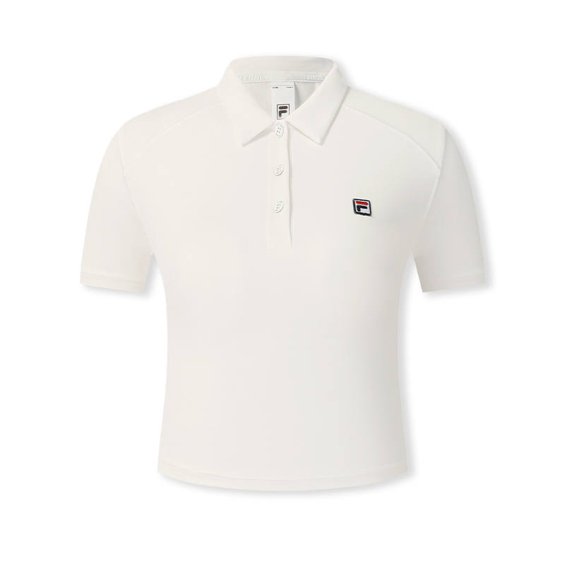 FILA Tennis Polo Shirt Women's Cloud White