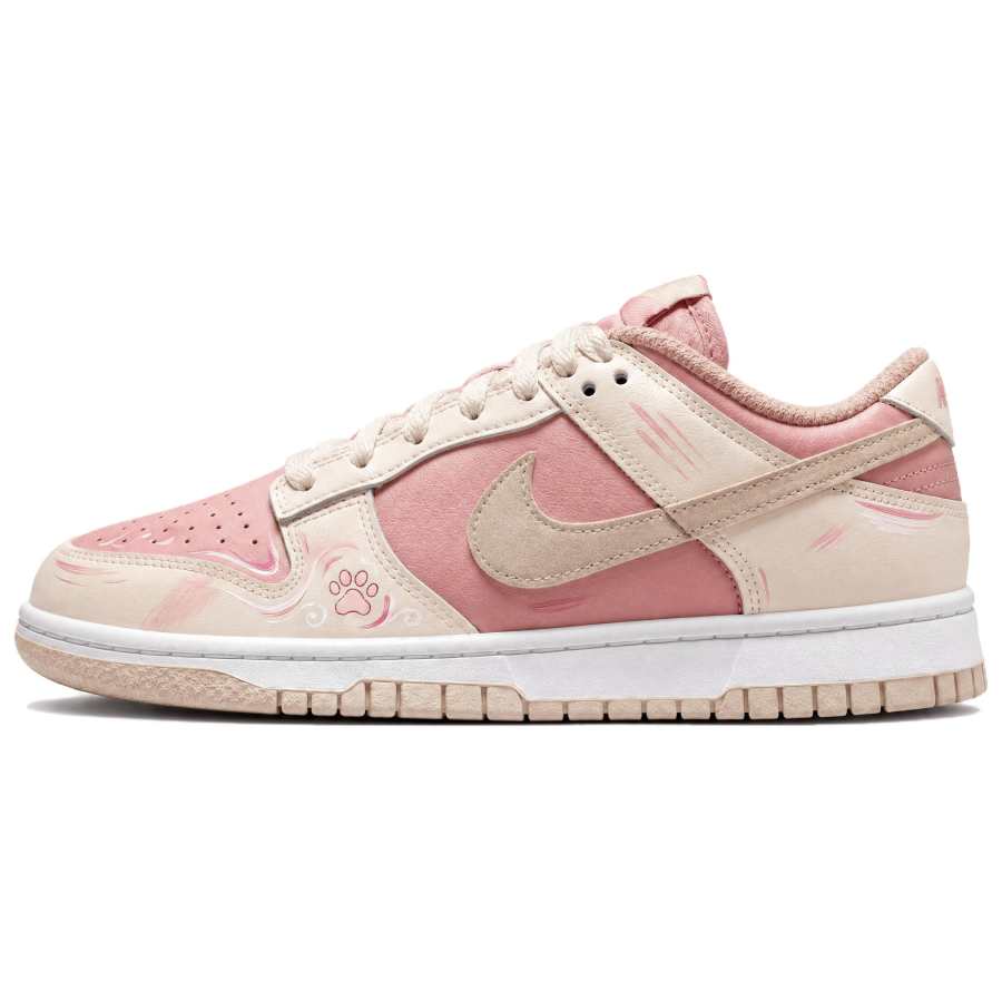 Nike Nike Dunk Low top Skateboard Shoes Women's Peach Milk Jelly