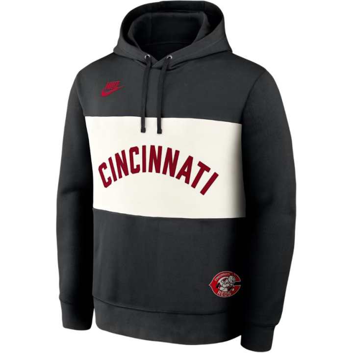 Nike Nike Cincinnati Reds Cooperstown Legacy Men's Nike Mlb Pullover Hoodie