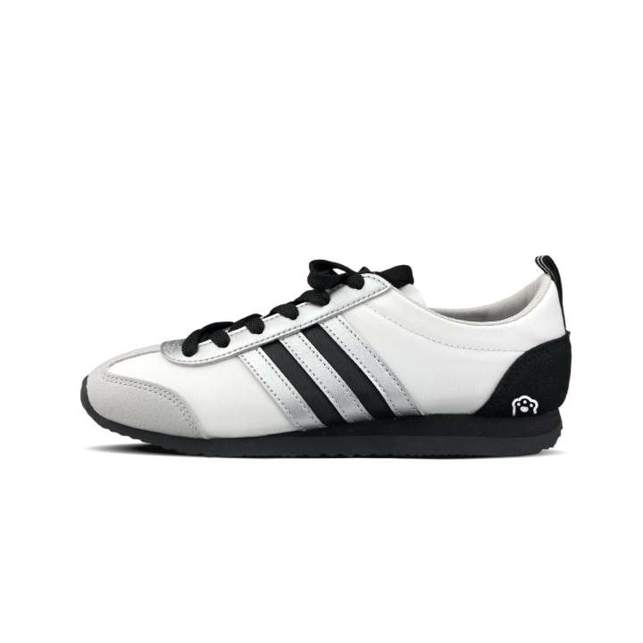 Adidas Adidas VS JOG 2.0 German Army Trainers Unisex White Silver