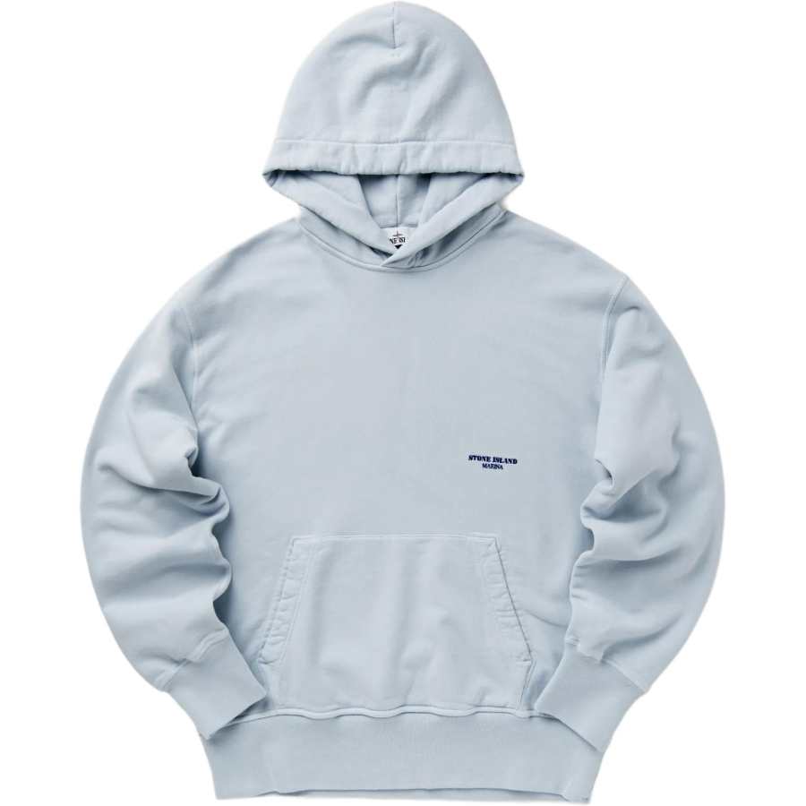STONE ISLAND Marina Kangaroo pocket Hoodie