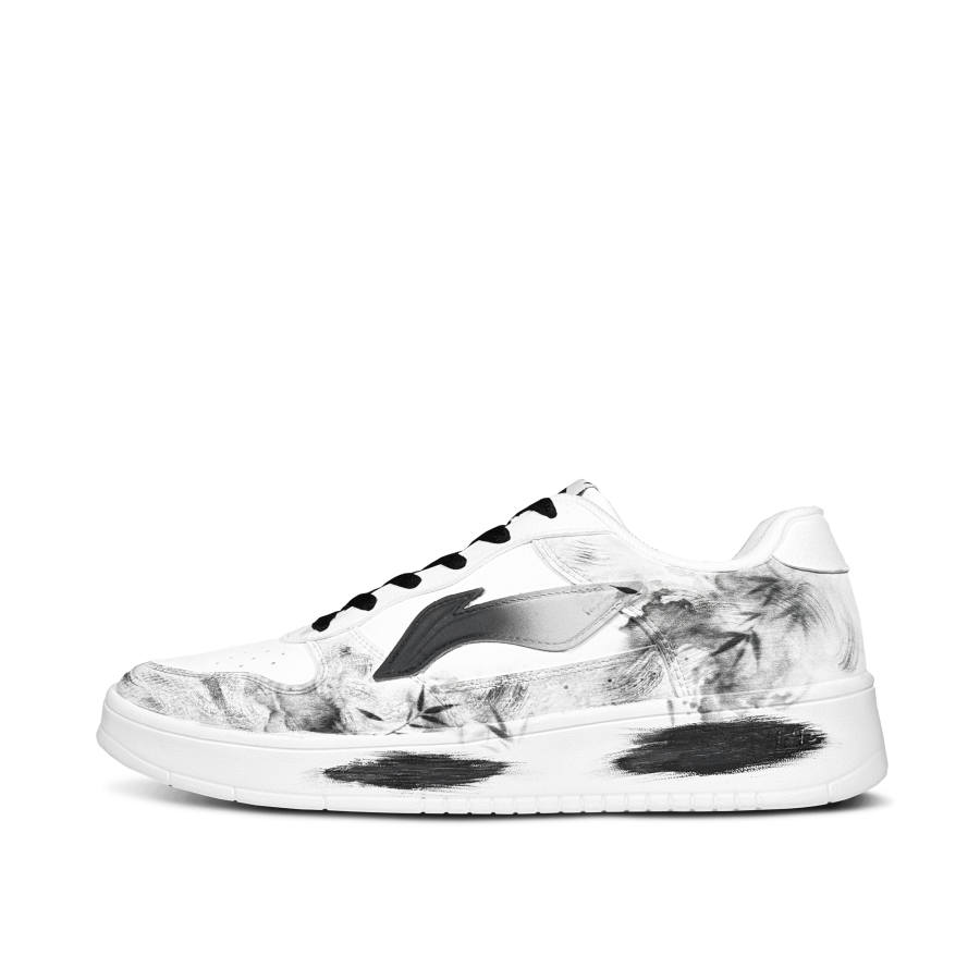 Li-Ning Li Ning Floating Boat Slip Resistant, Abrasion Resistant, Breathable Low top Skateboard Shoes Men's