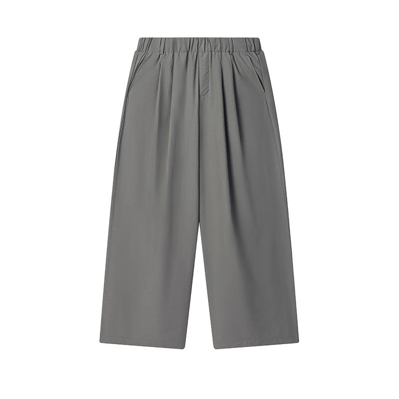 FILA MILANO Casual Pants Men's Elegant Dark Gray