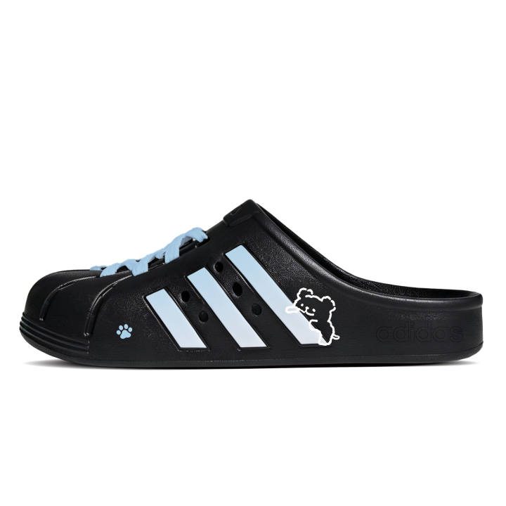 Adidas Adidas ADILETTE CLOGS Line Bear Clogs Unisex Black