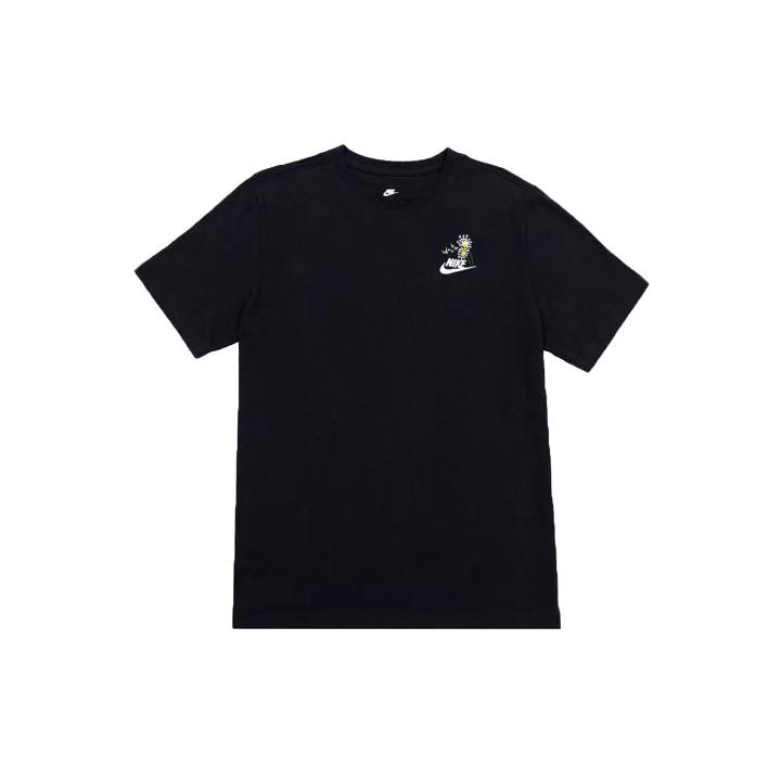 Nike Nike Sportswear T Shirts Unisex Black Crew Neck Moderate Straight Fit