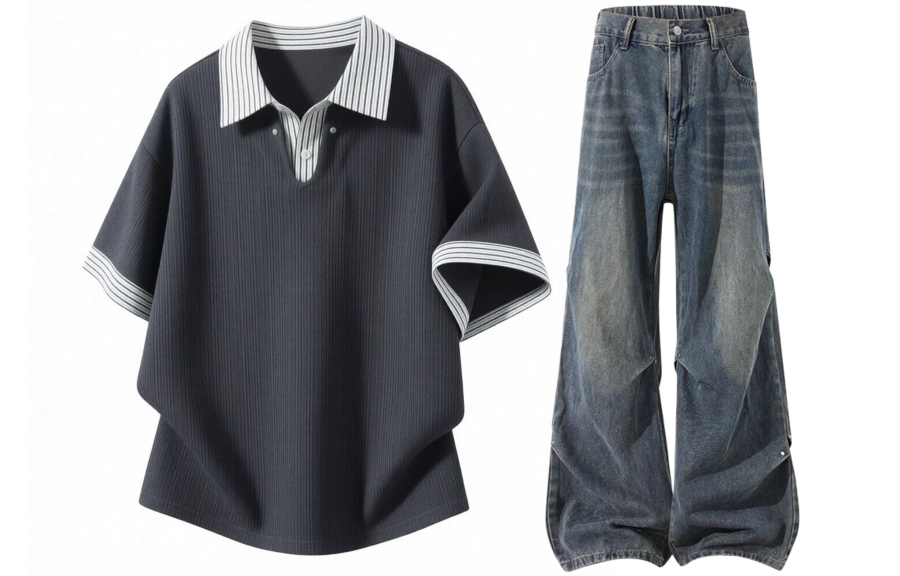 GWAF Casual Sportswear Unisex Lapel Moderate