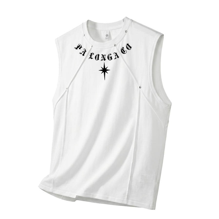 PAL ONGACO Tank Tops Unisex Crew Neck Moderate Sleeveless