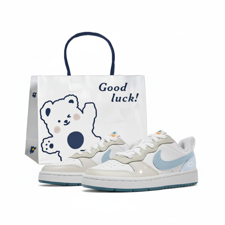 Nike Nike Court Borough 2 Weather's Son Rainy Day Synthetic Leather