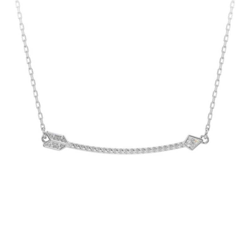 Swarovski Idyllia Cupid's Arrow Necklaces Unisex White