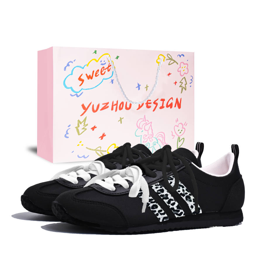 Adidas Adidas VS JOG 2.0 Leopard Kitten Shopping Bag Casual Shoes Unisex
