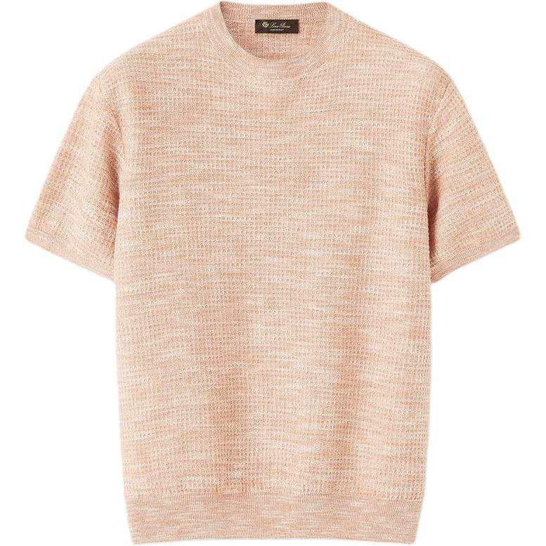 Loro Piana Knitwear Men's Cocoa Bean Crew Neck Moderate