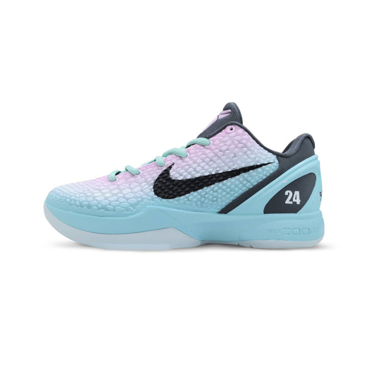 Nike Nike Zoom Kobe 6 Basketball Shoes Men's Low Top Pink/Cyan/Black