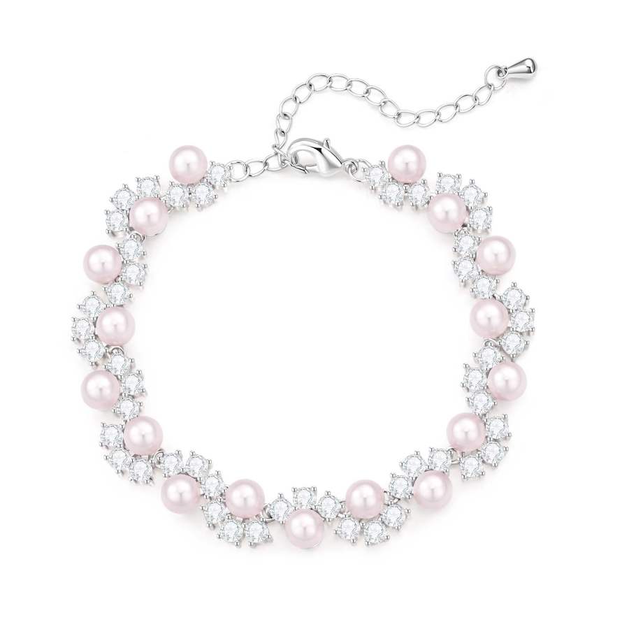 Barbie Clear Quartz Bracelets Women's