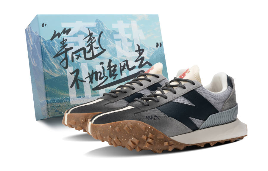 New Balance New Balance XC 72 Slip Resistant Abrasion Resistant Low top Casual Running Shoes Unisex Gray Black