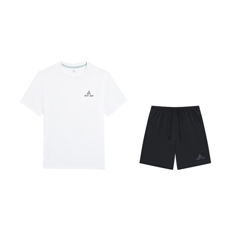 PEAK Casual Sportswear Men's Set Baymax Crew Neck Moderate
