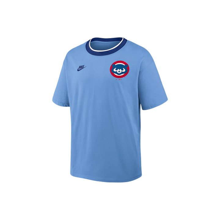 Nike Nike Chicago Cubs Cooperstown Ringer Men's Nike Mlb T-Shirt