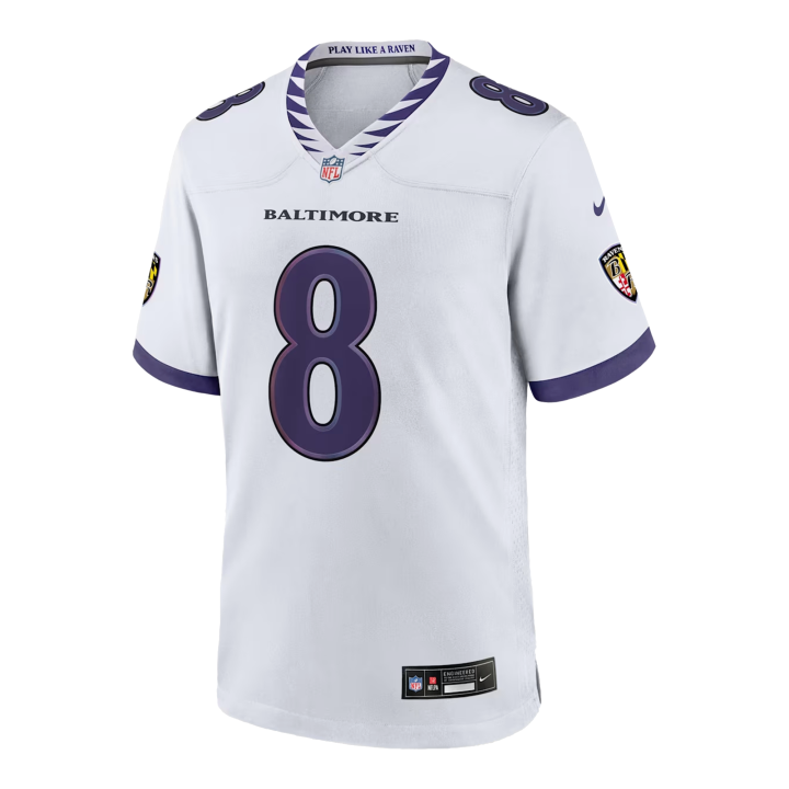 Nike Nike Lamar Jackson Baltimore Ravens Men's Nike Nfl Game Jersey