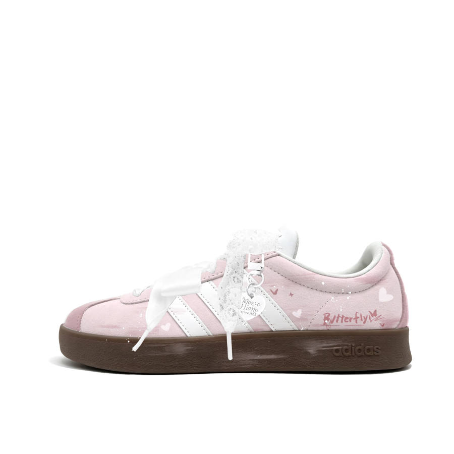 Adidas Adidas VL COURT 2.0 Sweetheart Prelude, Ambient, Girly, Good Looking, Dopamine Dressing, Refreshing Synthetic Leather
