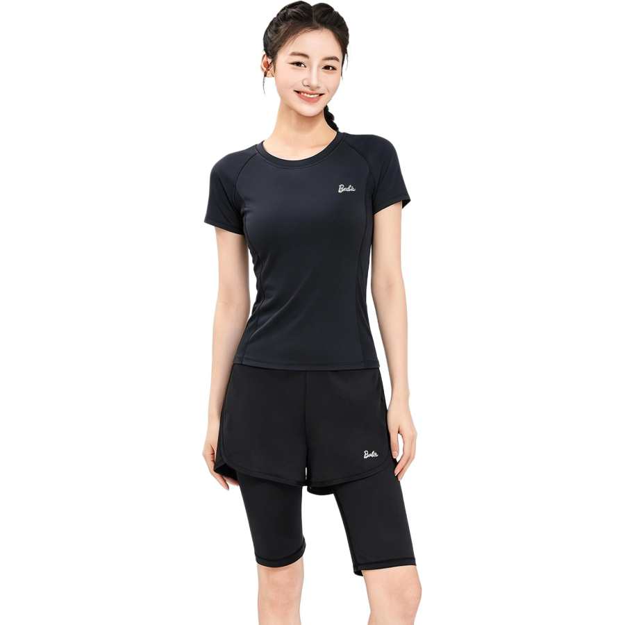Barbie Fitness Sets Women's Crew Neck Thin