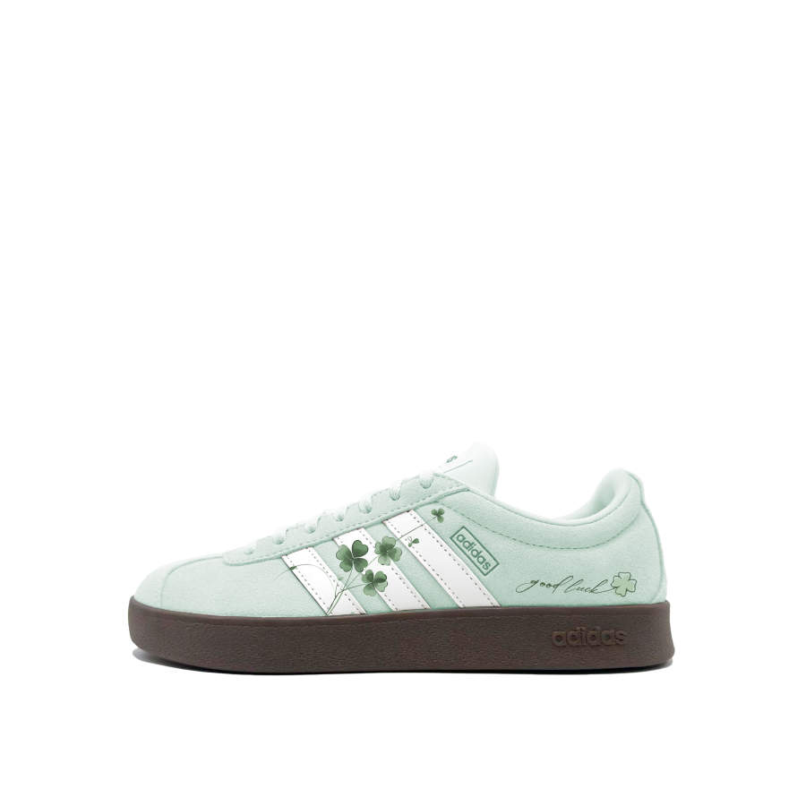 Adidas Adidas VL COURT 2.0 Spring Sky, Noble Endeavors, Ambient, Girly, Attractive, Dopamine Dressing, Fresh Synthetic Leather